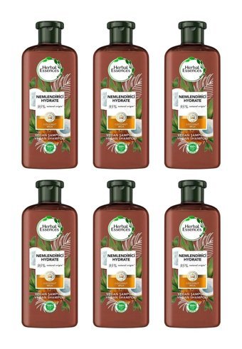 Herbal Essences Nemlendirici Arındırıcı Düz Saçlar İçin Sülfatsız Hindistan Cevizli Parabensiz Kremsiz Şampuan Unisex Şampuanı 400 ml