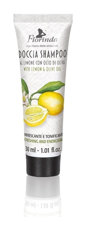 Florinda Doccia Onarıcı Düz Saçlar İçin Zeytinyağlı Kremsiz Şampuan Unisex Şampuanı 30 ml