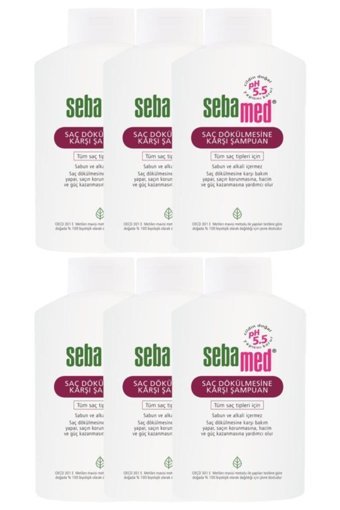 Sebamed Anti Hairloss Saç Dökülmesine Karşı Düz Saçlar İçin Parabensiz Kremsiz Şampuan Unisex Şampuanı 400 ml