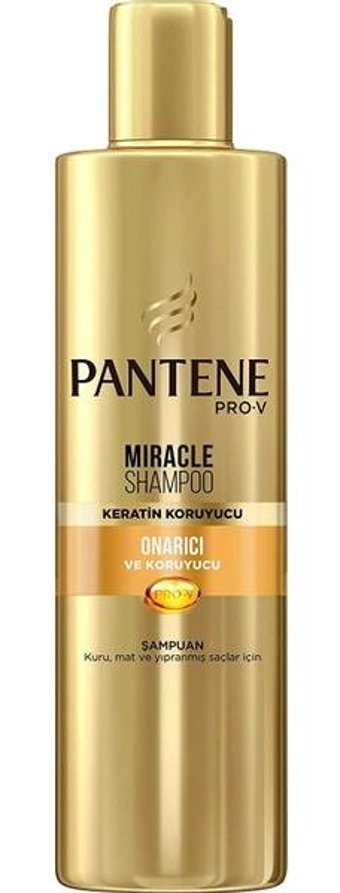 Pantene Onarıcı Arındırıcı Kuru Düz Saçlar İçin Keratin Kremsiz Şampuan Unisex Şampuanı 250 ml