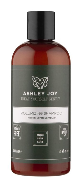 Ashley Joy Hacim Veren Hacim Veren Düz Saçlar İçin Kremsiz Şampuan Unisex Şampuanı 400 ml