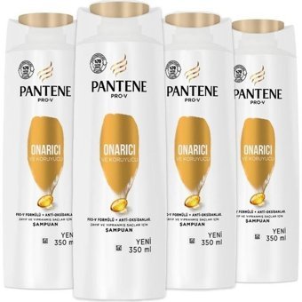 Pantene Onarıcı Arındırıcı Düz Saçlar İçin Kremsiz Şampuan Unisex Şampuanı 350 ml