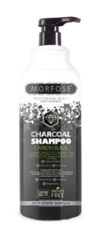 Morfose Charcoal Düz Saçlar İçin Kremsiz Şampuan Unisex Şampuanı 3x1000 ml