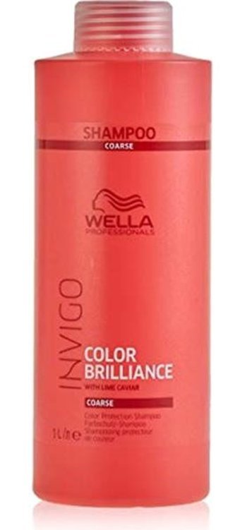 Wella Professionals Invigo Brilliance Color Boyalı Düz Saçlar İçin Kremsiz Şampuan Unisex Şampuanı 1000 ml