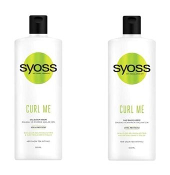 Syoss Curl Me Kıvırcık Saçlar İçin Kremsiz Şampuan Unisex Şampuanı 500 ml