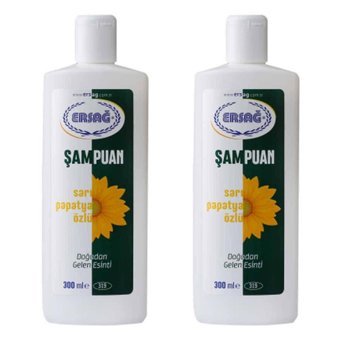 Ersağ Doğadan Gelen Esinti Onarıcı Düz Saçlar İçin Papatya Özlü Kremsiz Şampuan Unisex Şampuanı 300 ml