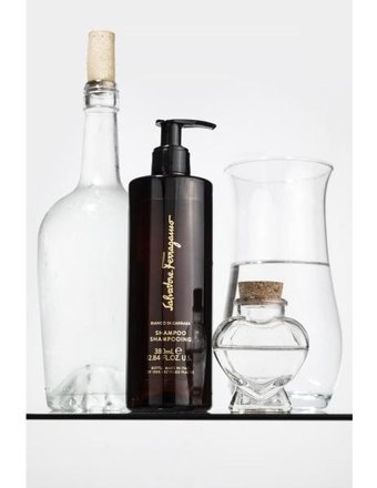 Salvatore Ferragamo Bianco Di Carrara Düz Saçlar İçin Kremsiz Şampuan Unisex Şampuanı 380 ml