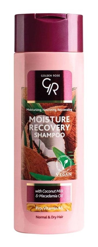 Golden Rose Moisture Recovery Nemlendirici Düz Saçlar İçin Kremsiz Şampuan Unisex Şampuanı 430 ml