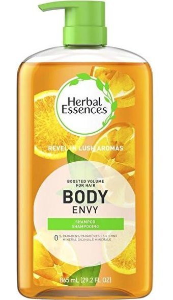 Herbal Essences Body Envy Hacim Arındırıcı Düz Saçlar İçin Sülfatsız Parabensiz Kremsiz Şampuan Unisex Şampuanı 865 ml