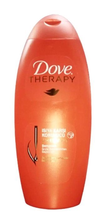 Dove Isıya Karşı Onarıcı Düz Saçlar İçin Kremsiz Şampuan Unisex Şampuanı 400 ml