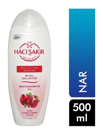 Hacı Şakir Arındırıcı Düz Saçlar İçin Parabensiz Kremsiz Şampuan Unisex Şampuanı 500 ml