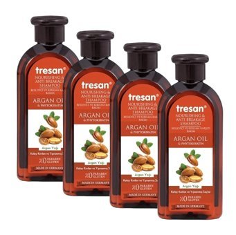 Tresan Phyto Onarıcı Düz Saçlar İçin Keratin Argan Yağlı Parabensiz Kremsiz Şampuan Unisex Şampuanı 300 ml