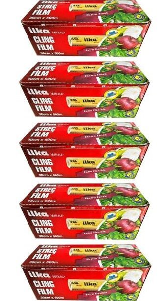 İlka 30x50000 cm Palet Streç Film 5 adet