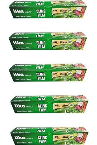 İlka 45x30000 cm Palet Streç Film 5 adet