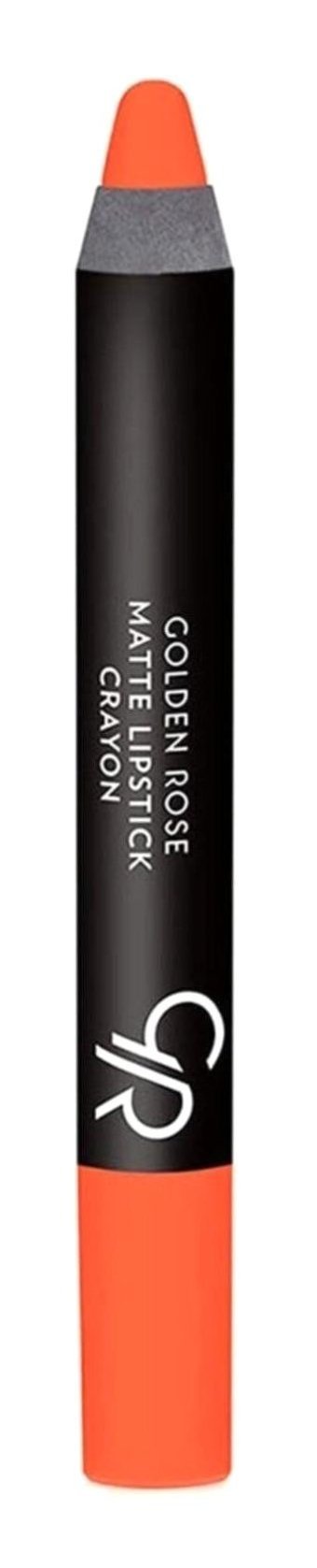 Golden Rose Matte Crayon 24 Turuncu Mat Hayır Kalem Ruj