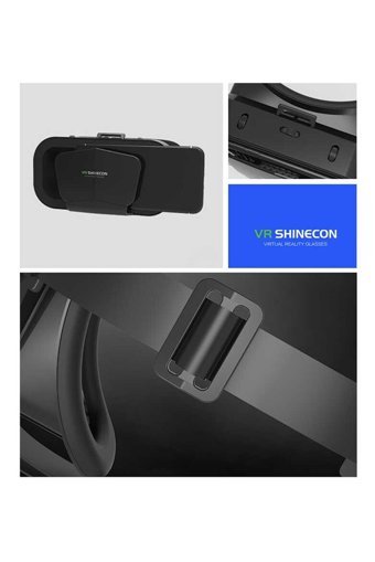 Vr Shinecon G10 3D Oyun Oynanabilen 3.5-7.2 inç Bluetooth 90 °C Sanal Gerçeklik Gözlükleri