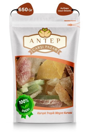 Antep Çarşı Pazar Çekirdeksiz Karışık 650 gr