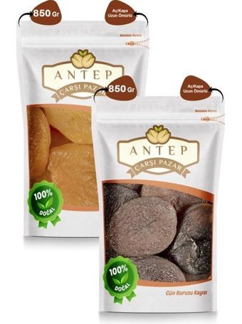 Antep Çarşı Pazar Çekirdeksiz Karışık 2x850 gr