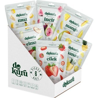 Dokuru Çekirdeksiz Karışık 6 adet