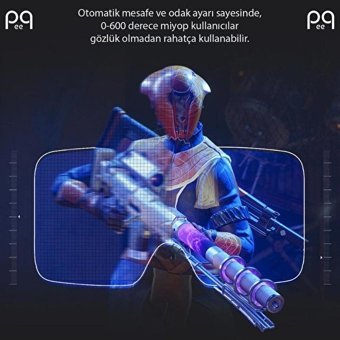 Peeq SC-AI05 3D Oyun Oynanabilen 4.7-6.0 inç Bluetooth 100 °C Sanal Gerçeklik Gözlükleri
