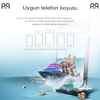 Peeq SC-G04E 3D Kumandalı 4.7-6.53 inç Bluetooth Sanal Gerçeklik Gözlükleri