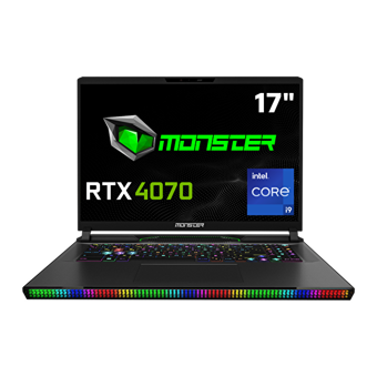 Monster SEMRUK S7 V9.2.2 Harici GeForce RTX 4070 Intel Core i9 13950HX 64 GB DDR5 2 TB SSD 17 inç QHD Freedos Gaming Laptop
