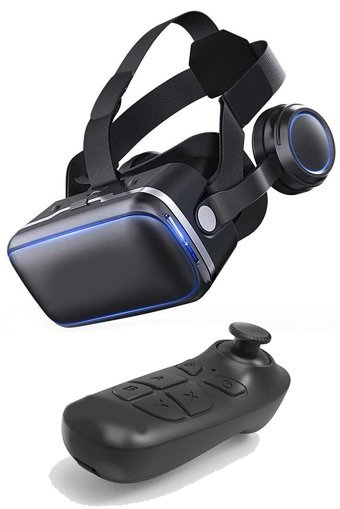M80 3D Kumandalı 3.5-6.2 inç Bluetooth 100-120 °C Sanal Gerçeklik Gözlükleri