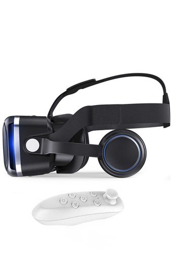 Elfia 3D Kumandalı 3.5-6.9 inç Bluetooth 100-120 °C Sanal Gerçeklik Gözlükleri