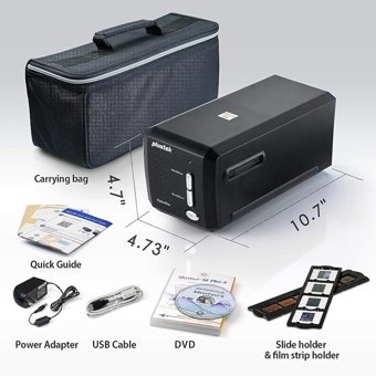 Plustek OpticFilm 8200i SE CCD MacOS-Windows Tarayıcı Siyah