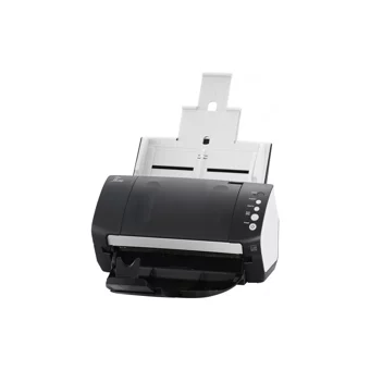 Fujitsu FI-7140 600 Dpi Dual CCD Linux-Windows-Windows Server Çift Taraflı Tarayıcı Beyaz-Siyah