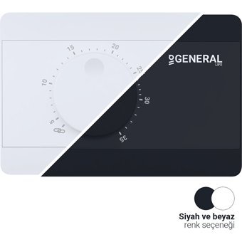 General HT100S RF 35 Derece 0.1 Derece Hassasiyet Kablosuz Mekanik Termostat