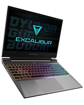Casper Excalibur G870.1245-DQA0X-B Harici GeForce RTX 4050 Intel Core i5 12450H 32 GB DDR4 1 TB SSD 15.6 inç FHD Freedos Gaming Laptop