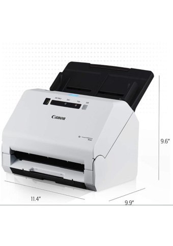 Canon Image Formula R40 600 Dpi CMOS CIS MacOS-Windows Çift Taraflı Tarayıcı Beyaz