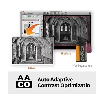 Plustek Opticfilm 8200I Aı CCD MacOS-Windows Tarayıcı Siyah