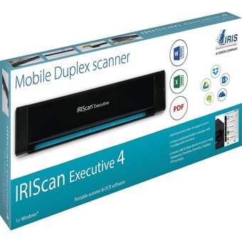Iris Executıve 4 600 Dpi CIS MacOS-Windows Çift Taraflı Tarayıcı Siyah