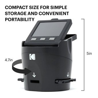Kodak Scanza CMOS MacOS-Windows Tarayıcı Siyah