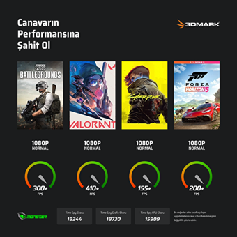 Monster Tulpar T6 V1.2.4 Harici GeForce RTX 4080 Intel Core i9 14900HX 16 GB DDR5 1 TB SSD 16 inç WQXGA Freedos Gaming Laptop