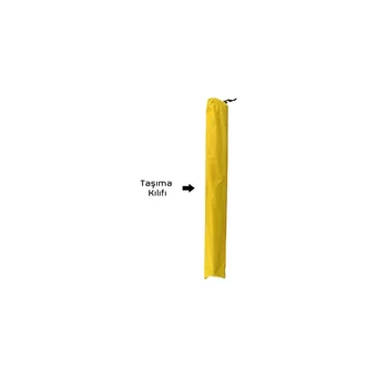 Argeus 54001 Çantalı Dikdörtgen Kumaş Katlanır Kamp Masası Sarı