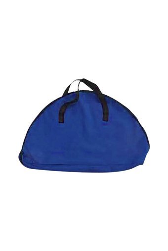 Asil 72 cm Çantalı Yuvarlak Kumaş Katlanır Kamp Masası Mavi