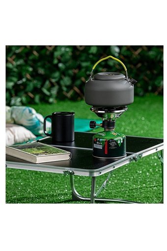 Express Reyon 60x40 cm Dikdörtgen Alüminyum Katlanır Kamp Masası Siyah