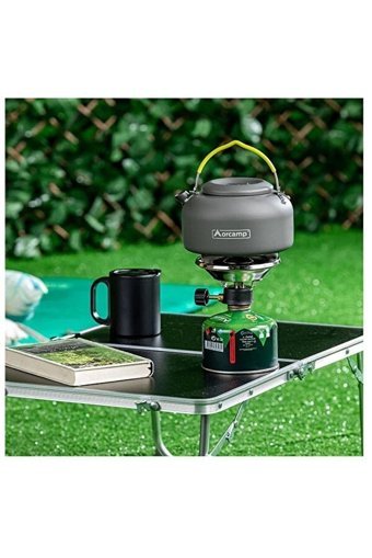 Express Reyon 60x40 cm Dikdörtgen Alüminyum Katlanır Kamp Masası Siyah