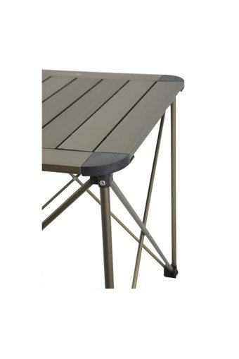Archercamp 69.5x69.5 cm Çantalı Dikdörtgen Alüminyum Katlanır Kamp Masası Gri