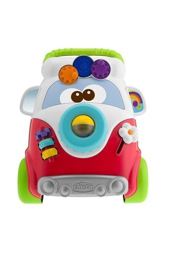 Chicco Happy Hippy Filli 4 Tekerlekli Oyuncaklı İlk Adım Yürüteç Kırmızı