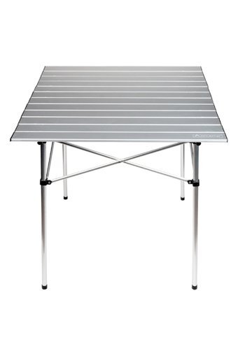 Atikcamp Out-2050 69x69 cm Çantalı Kare Alüminyum Katlanır Kamp Masası Gri