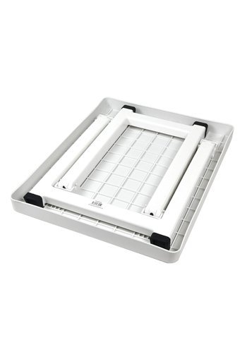 Binbirreyon Ha000-1 49.5x39 cm Dikdörtgen Plastik Katlanır Kamp Masası Beyaz