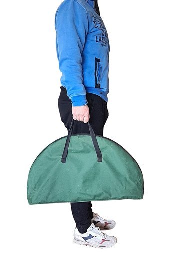 Binbirreyon Ha126 71 cm Çantalı Yuvarlak Kumaş Katlanır Kamp Masası Yeşil