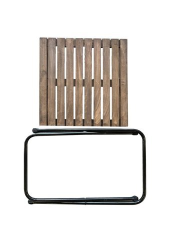 Argeus 54021 52x52 cm Kare Ahşap Katlanır Kamp Masası Kahverengi