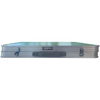 Andoutdoor And 8812-K 90x60 cm Dikdörtgen Alüminyum Katlanır Kamp Masası Beyaz