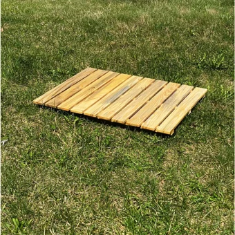Avix 68x50 cm Dikdörtgen Ahşap Katlanır Kamp Masası Kahverengi