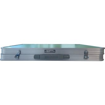 Andoutdoor And-8812-K 90x60 cm Dikdörtgen Alüminyum Katlanır Kamp Masası Yeşil